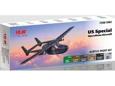 Acrylic Paint Set For Us Special Operations Aircraft - image 1