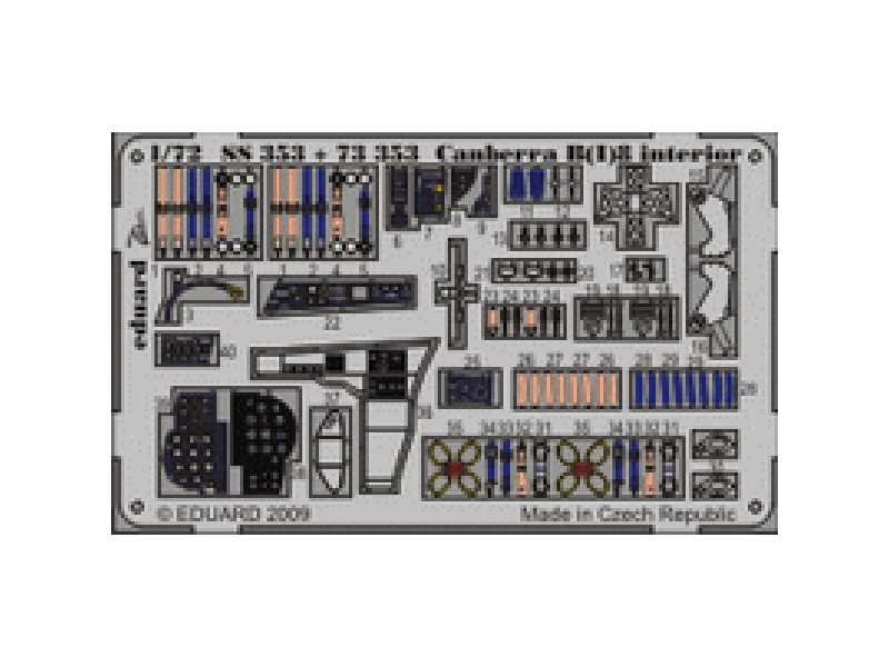 Canberra B(I)8 interior S. A. 1/72 - Airfix - image 1