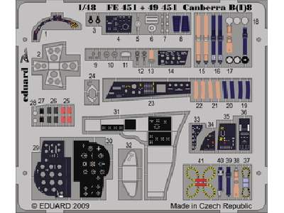 Canberra B(I)8 S. A. 1/48 - Airfix - - image 1