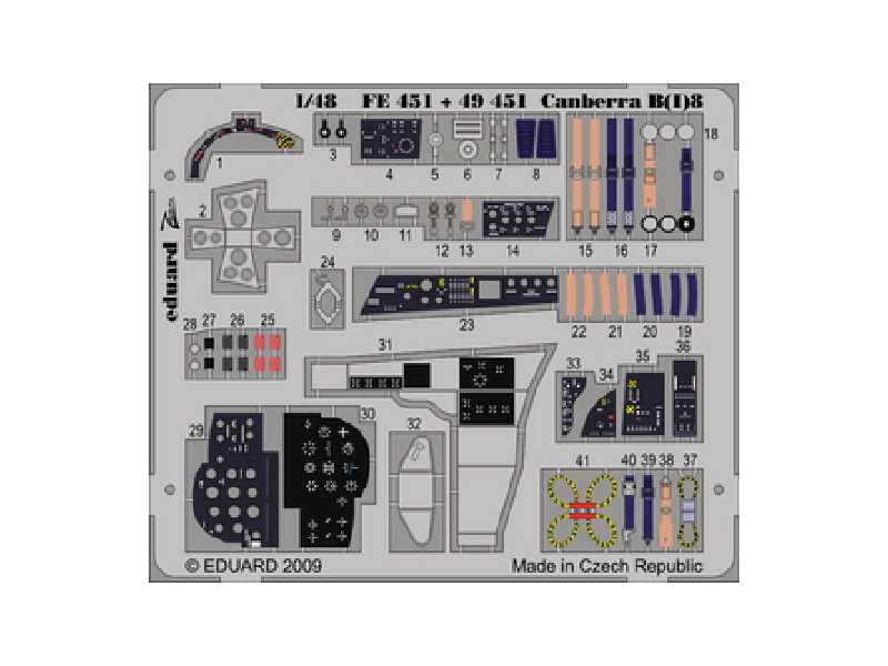 Canberra B(I)8 S. A. 1/48 - Airfix - - image 1