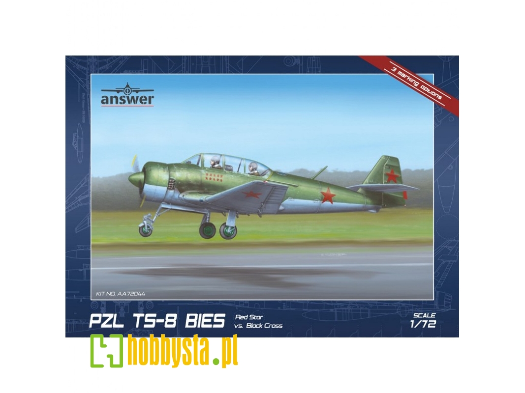 Pzl Ts-8 Bies Red Star Vs. Black Cross - image 1 Pzl Ts-8 Bies Red Star Vs. Black Cross - image 1