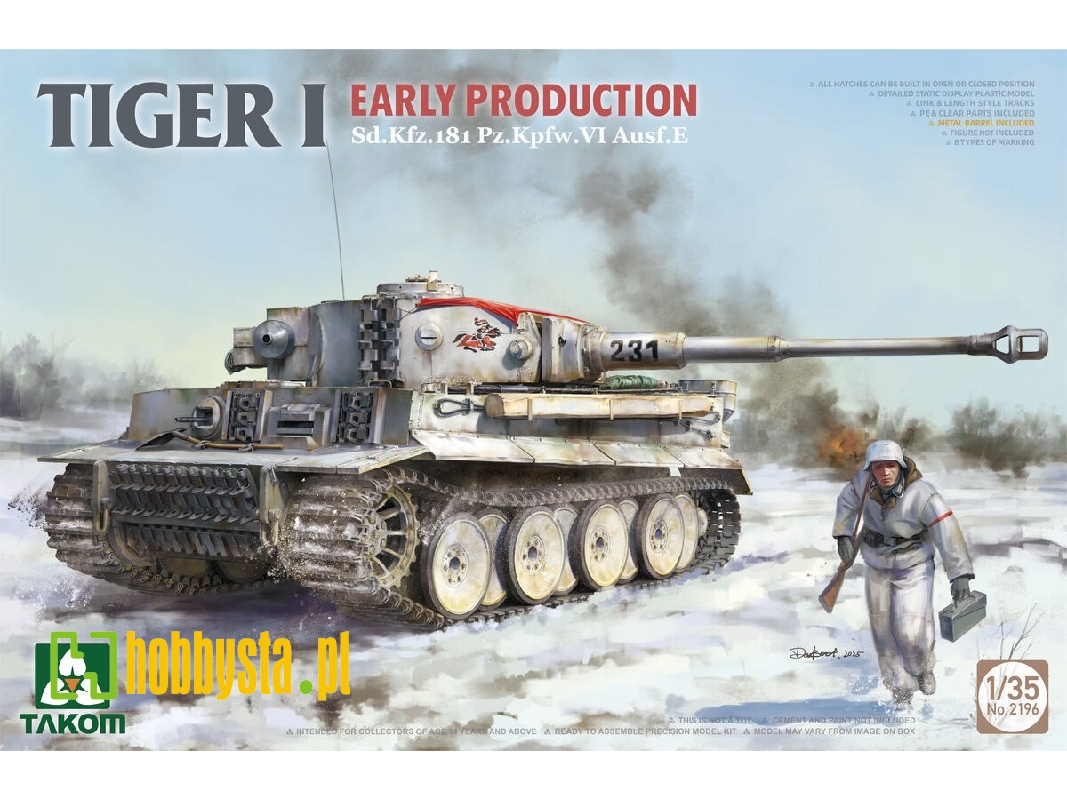 Tiger I Early Production Sd.Kfz.181 Pz.Kpfw.Vi Ausf.E - image 1 Tiger I Early Production Sd.Kfz.181 Pz.Kpfw.Vi Ausf.E - image 1