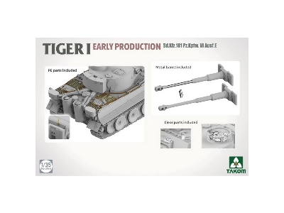 Tiger I Early Production Sd.Kfz.181 Pz.Kpfw.Vi Ausf.E - image 2