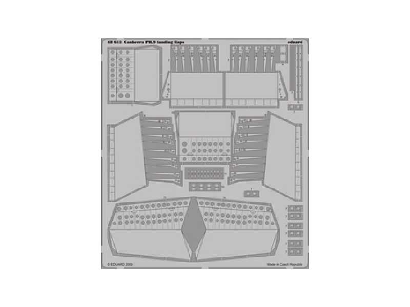 Canberra PR.9 landing flaps 1/48 - Airfix - image 1