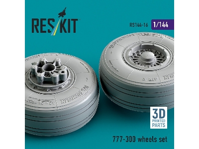 777-300 Wheels Set (3d Printed) - image 2