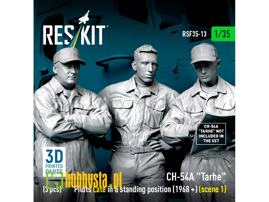 Ch-54a 'tarhe' Pilots Late In A Standing Position (1968+) (Scene 1) (3pcs) (3d Printed) - image 1 Ch-54a 'tarhe' Pilots Late In A Standing Position (1968+) (Scene 1) (3pcs) (3d Printed) - image 1