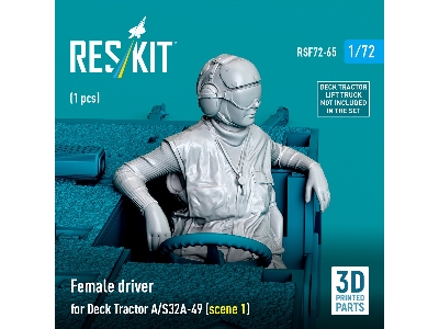 Female Driver For Deck Tractor A/S32a-49 (Scene 1) (1pc) (3d Printed) - image 1