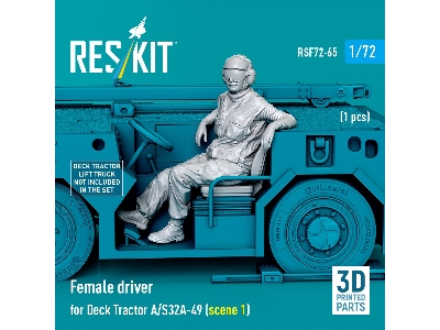 Female Driver For Deck Tractor A/S32a-49 (Scene 1) (1pc) (3d Printed) - image 2