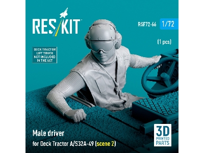 Male Driver For Deck Tractor A/S32a-49 (Scene 2) (1pc) (3d Printed) - image 1