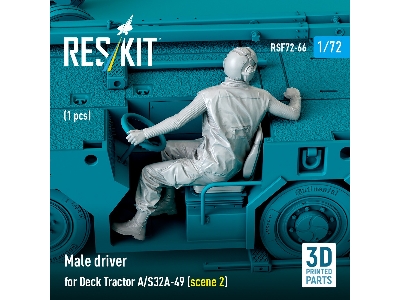 Male Driver For Deck Tractor A/S32a-49 (Scene 2) (1pc) (3d Printed) - image 2