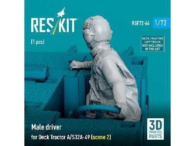 Male Driver For Deck Tractor A/S32a-49 (Scene 2) (1pc) (3d Printed) - image 3