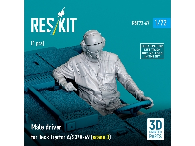Male Driver For Deck Tractor A/S32a-49 (Scene 3) (1pc) (3d Printed) - image 2