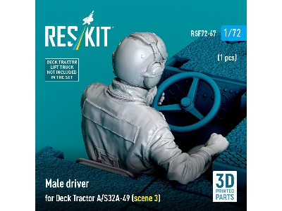 Male Driver For Deck Tractor A/S32a-49 (Scene 3) (1pc) (3d Printed) - image 3