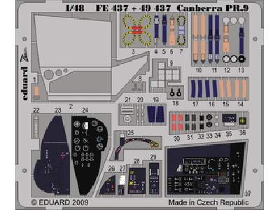 Canberra PR.9 S. A. 1/48 - Airfix - - image 1