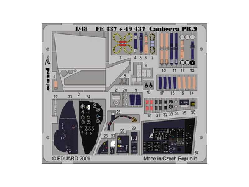 Canberra PR.9 S. A. 1/48 - Airfix - - image 1