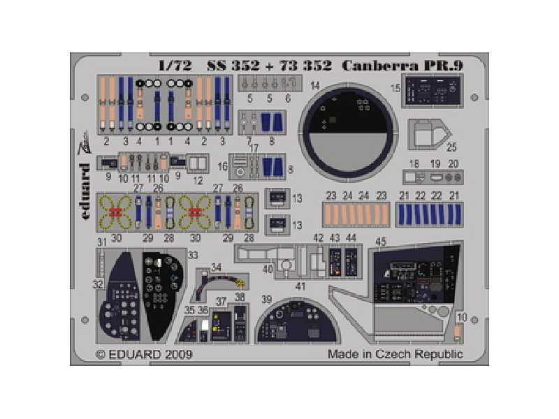 Canberra PR.9 S. A. 1/72 - Airfix - image 1