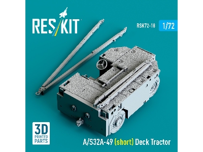 A/S32a-49 (Short) Deck Tractor (3d Printed Model Kit) - image 3
