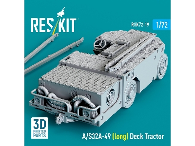 A/S32a-49 (Long) Deck Tractor (3d Printed Model Kit) - image 1