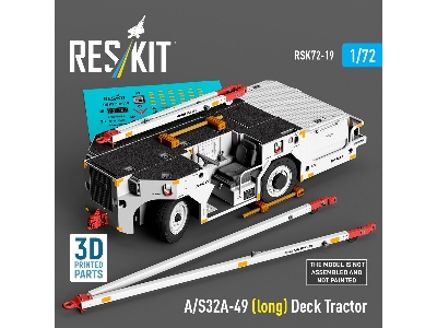 A/S32a-49 (Long) Deck Tractor (3d Printed Model Kit) - image 2