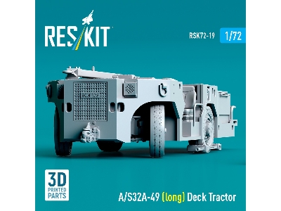 A/S32a-49 (Long) Deck Tractor (3d Printed Model Kit) - image 3