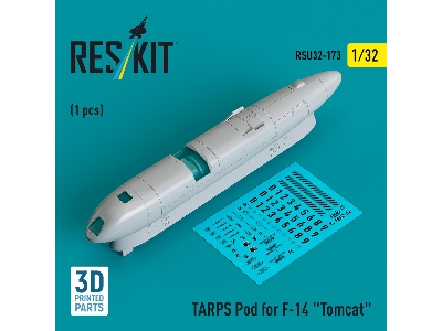 Tarps Pod For F-14 'tomcat' (1pc) (3d Printed) - image 1