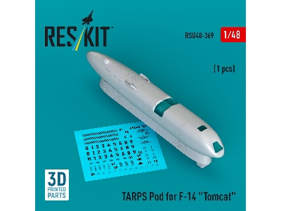 Tarps Pod For F-14 'tomcat' (1pc) (3d Printed) - image 2