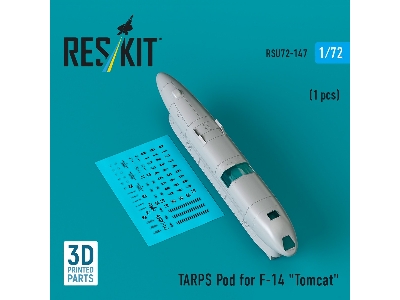 Tarps Pod For F-14 'tomcat' (1pc) (3d Printed) - image 1