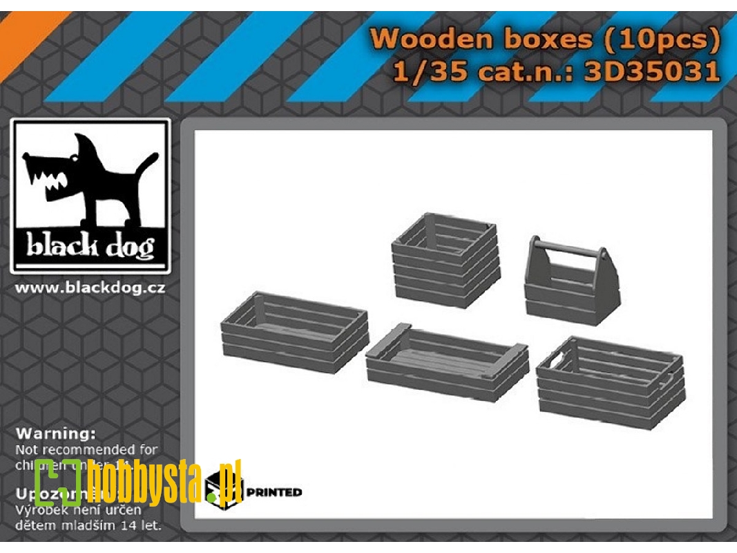 Wooden Boxes (10 Pcs / 3d-printed) - image 1 Wooden Boxes (10 Pcs / 3d-printed) - image 1