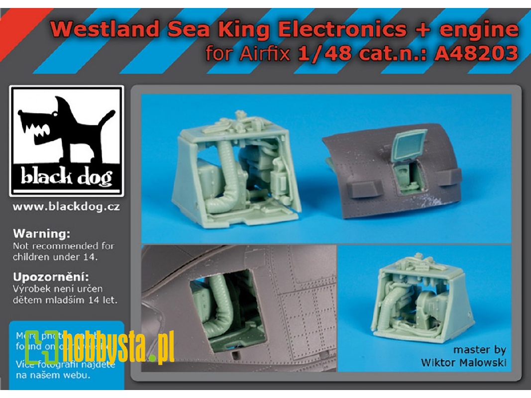 Westland Sea King Electronics + Engine (For Airfix) - image 1 Westland Sea King Electronics + Engine (For Airfix) - image 1