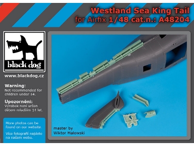 Westland Sea King Tail (For Airfix) - image 1
