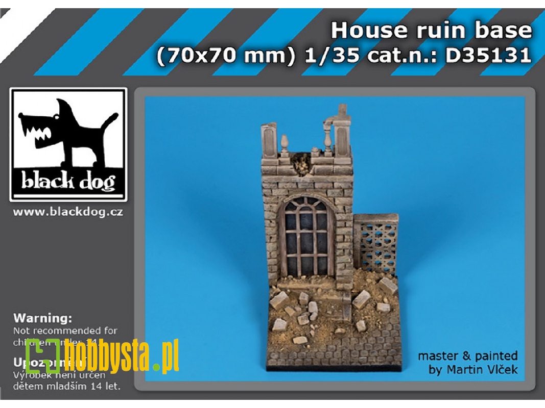 House Ruin Base (70x70mm) - image 1