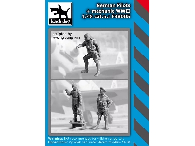 German Pilots + Mechanic Ww Ii - image 1