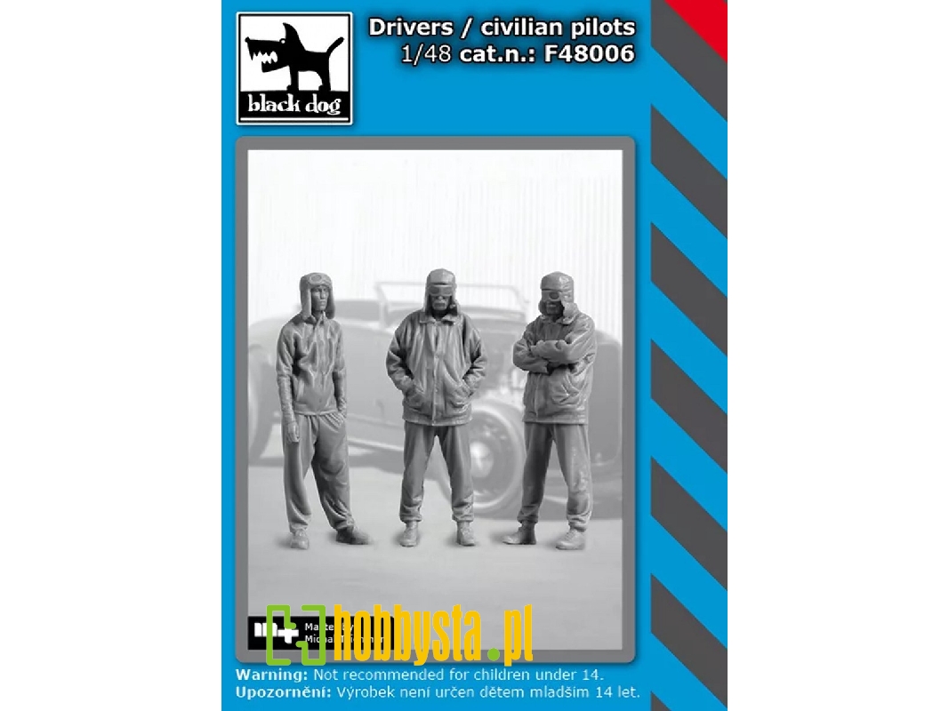 Drivers / Civilian Pilots (3 Figures) - image 1 Drivers / Civilian Pilots (3 Figures) - image 1