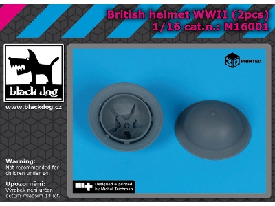 British Helmet Wwii (2pcs) - image 1