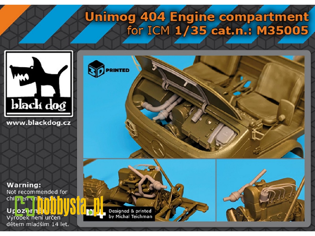 Unimog 404 Engine Compartment (For Icm) - image 1 Unimog 404 Engine Compartment (For Icm) - image 1