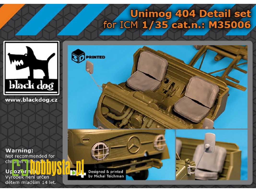 Unimog 404 Detail Set (For Icm) - image 1 Unimog 404 Detail Set (For Icm) - image 1