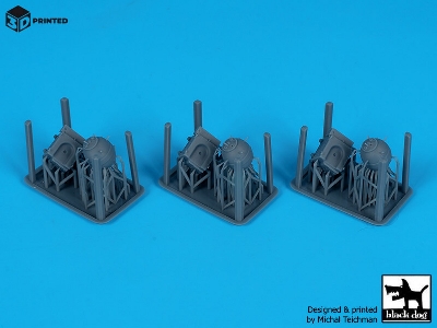 British Sea Mine Mk Xvii (3pcs) - image 3