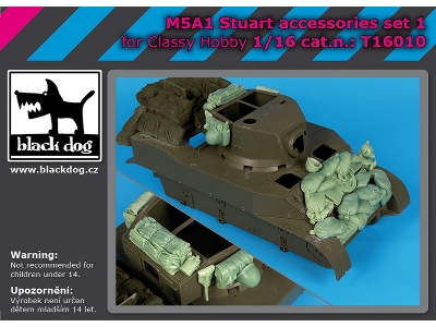 M5a1 Stuart Accessories Set 1 (For Classy Hobby) - image 1