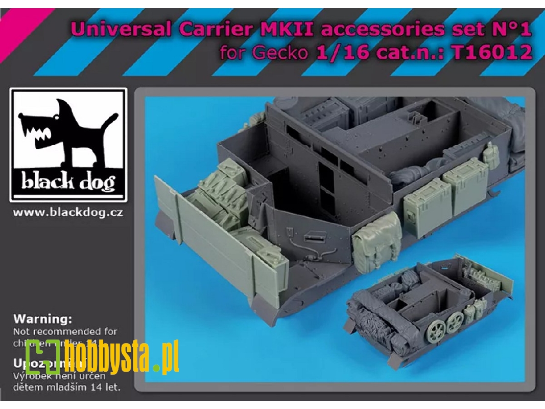 Universal Carrier Mk.Ii - Accessories Set No.1 (For Gecko Kits) - image 1 Universal Carrier Mk.Ii - Accessories Set No.1 (For Gecko Kits) - image 1