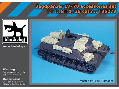 Jagdpanzer Iv/70 Accessories Set (For Italeri) - image 1