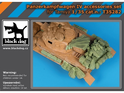 Panzerkampfwagen Iv Accessories Set (For Tamiya) - image 1