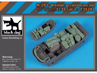 M 29 C Weasel - Accessories Set (For Takom Kits) - image 1
