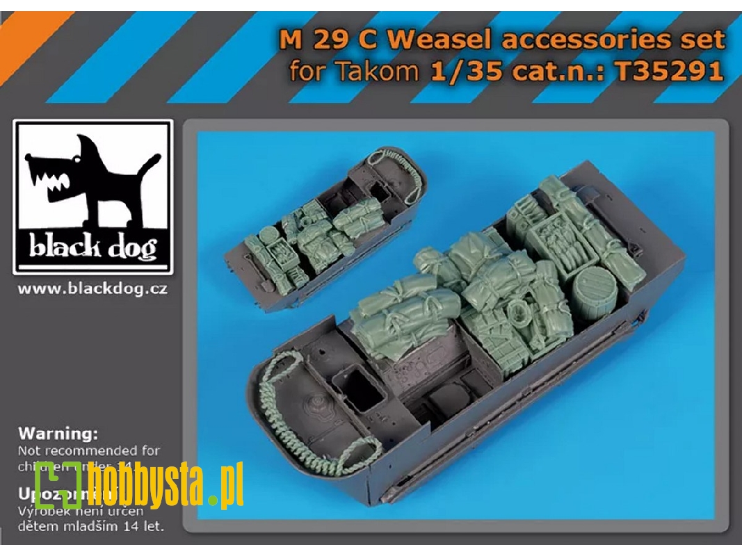M 29 C Weasel - Accessories Set (For Takom Kits) - image 1 M 29 C Weasel - Accessories Set (For Takom Kits) - image 1