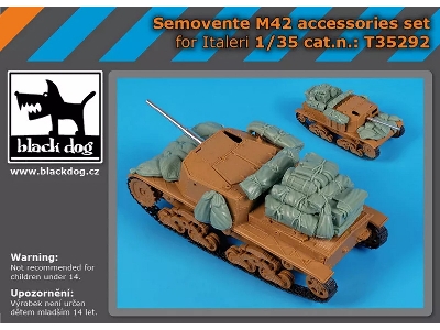 Semovente M42 - Accessories Set (For Italeri Kits) - image 1