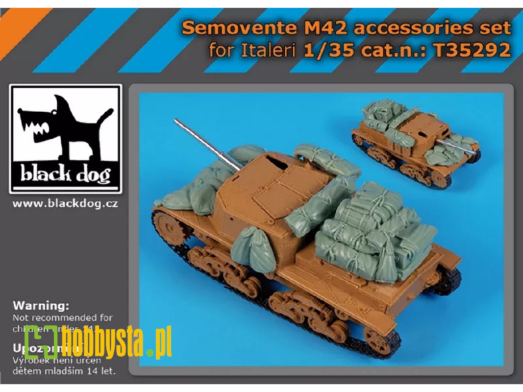 Semovente M42 - Accessories Set (For Italeri Kits) - image 1 Semovente M42 - Accessories Set (For Italeri Kits) - image 1