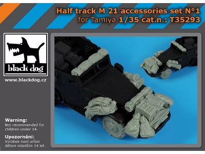 Half Track M 21 - Accessories Set No.1 (For Tamiya Kits) - image 1