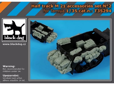 Half Track M 21 - Accessories Set No.2 (For Tamiya Kits) - image 1