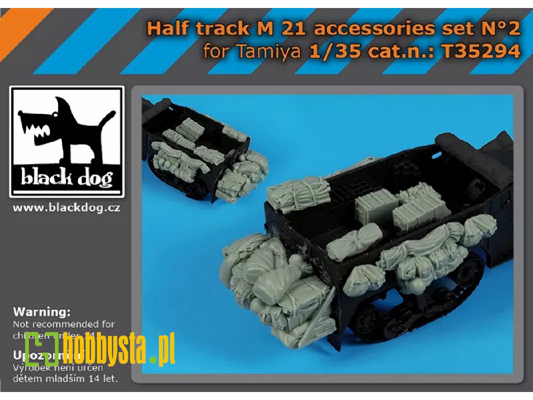 Half Track M 21 - Accessories Set No.2 (For Tamiya Kits) - image 1 Half Track M 21 - Accessories Set No.2 (For Tamiya Kits) - image 1