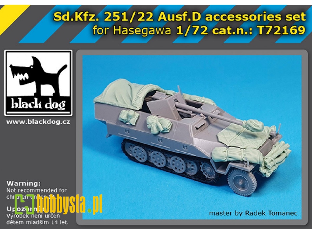 Sd.Kfz. 251/22 Ausf.D Accessories Set (For Hasegawa) - image 1 Sd.Kfz. 251/22 Ausf.D Accessories Set (For Hasegawa) - image 1