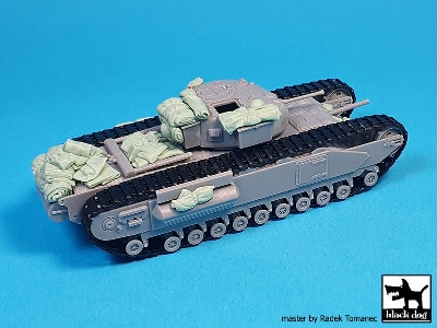 Infantry Tank Churchill Mk I Accessories Set (For Hasegawa) - image 4